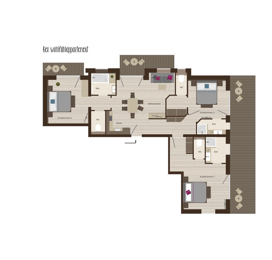 Stoanmandl Wohlfuehlappartements Apartment Neustift im Stubaital
