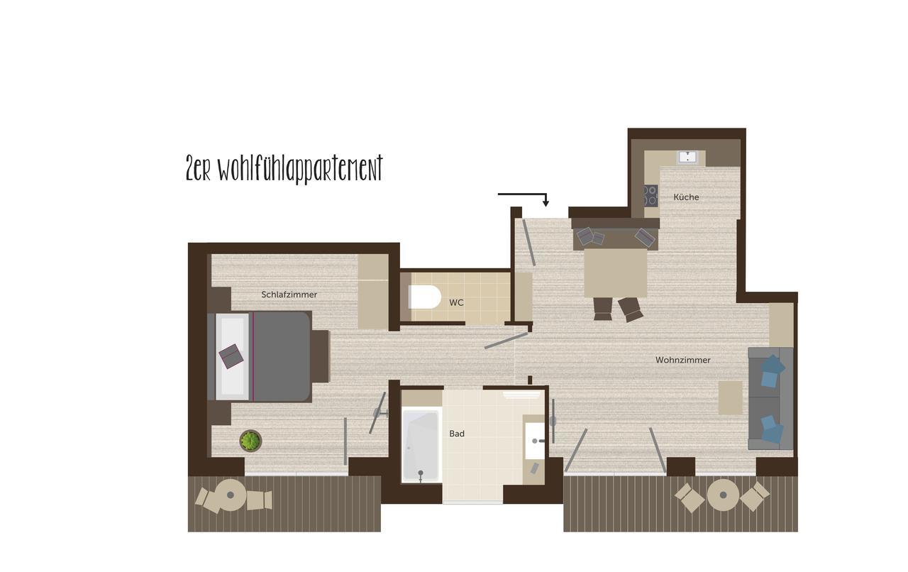 Stoanmandl Wohlfuehlappartements Apartment